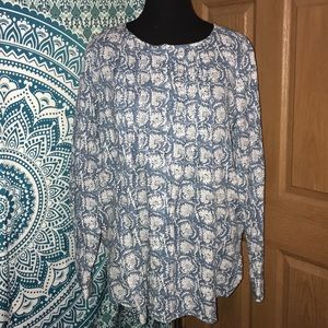 Floral tunic